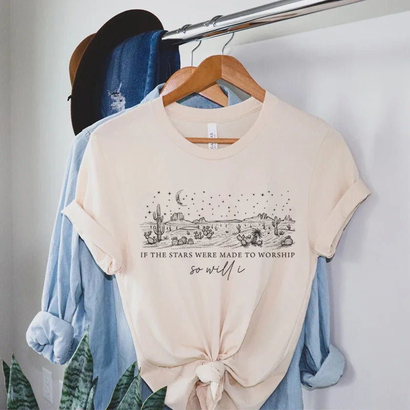 Desert Psalm Bible Verse - T-Shirt