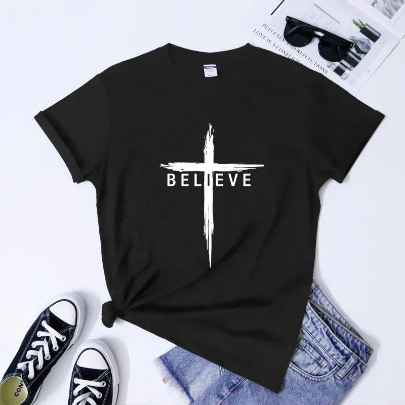 Believe Cross T-shirt