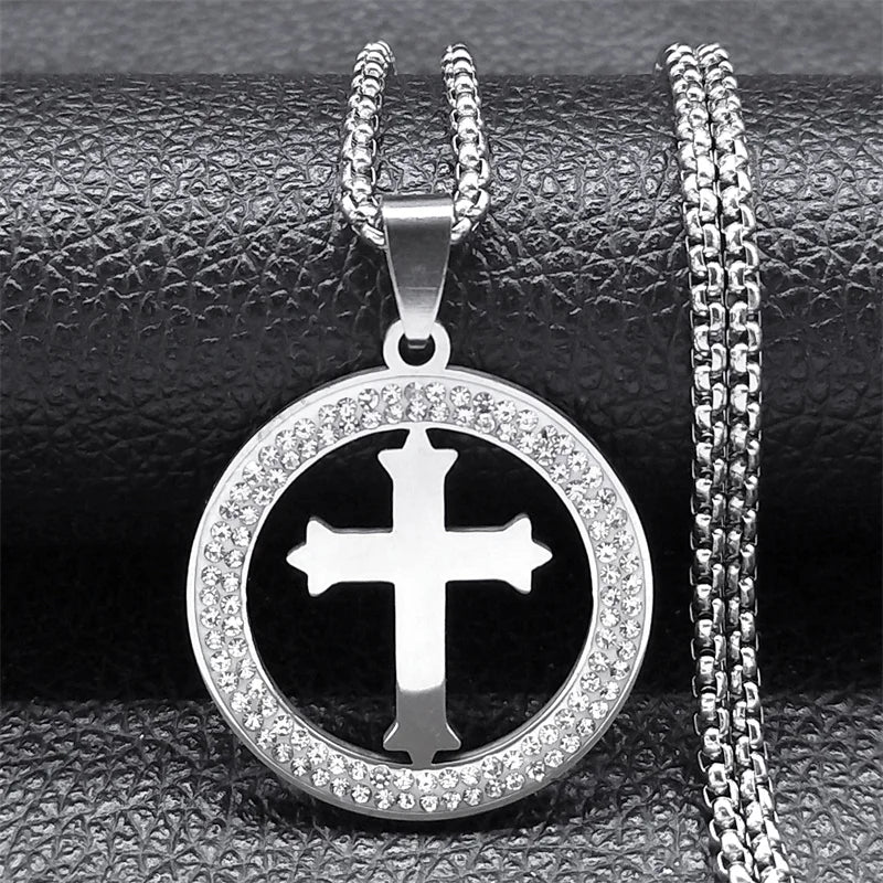 Virgin Mary Pendant Amulet - Necklace