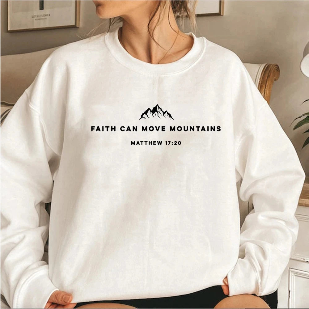 Faith Can Move Mountains - Sweatshirt