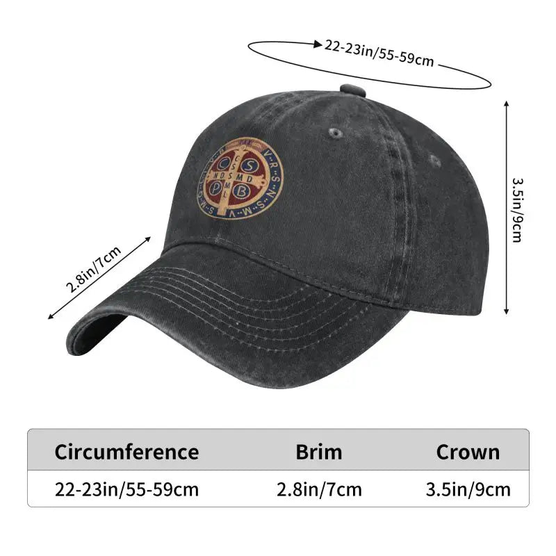 Saint Benedict Medal - Baseball Cap