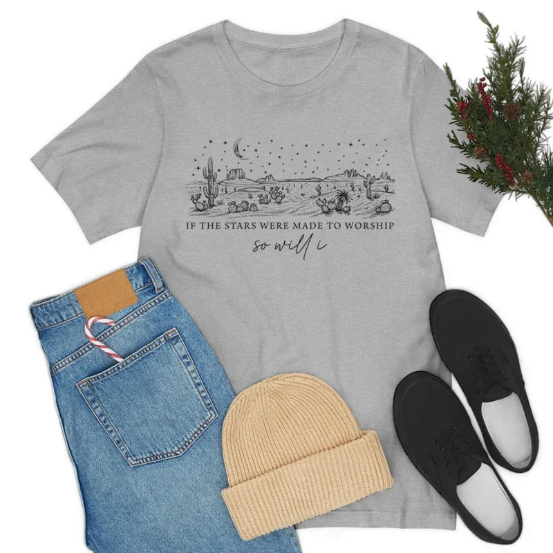 Desert Psalm Bible Verse - T-Shirt