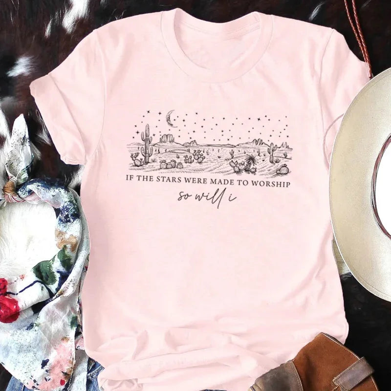 Desert Psalm Bible Verse - T-Shirt