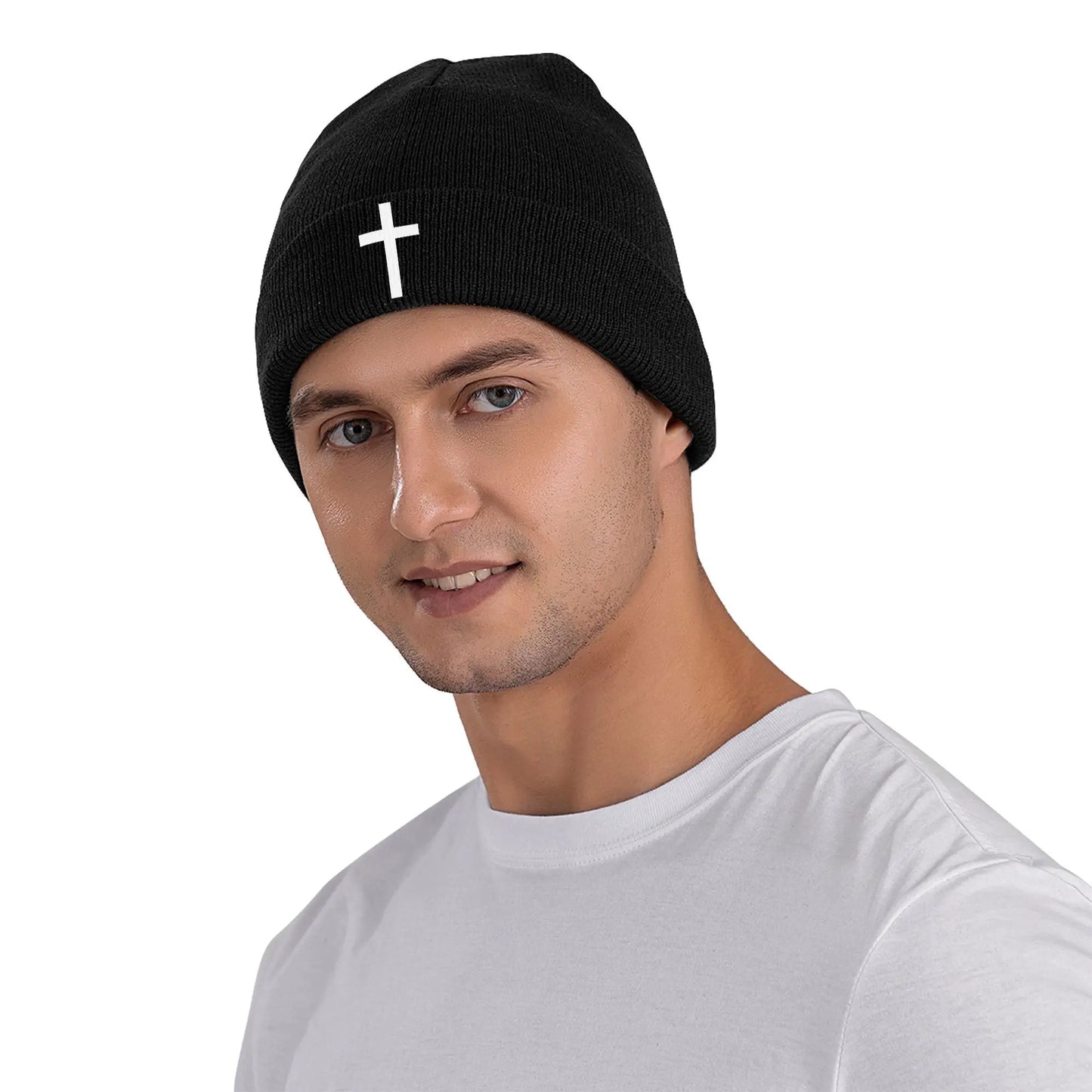 Cross Beanie Cap