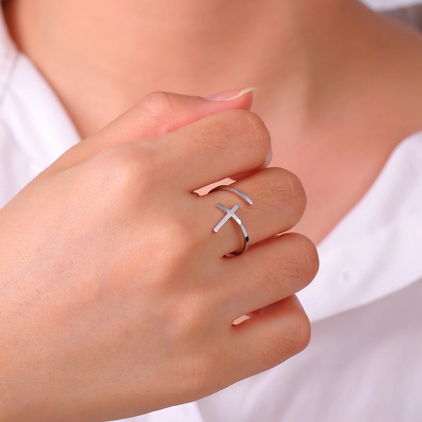 Fashion Cross Ring