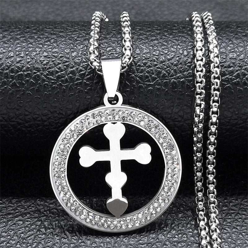 Virgin Mary Pendant Amulet - Necklace
