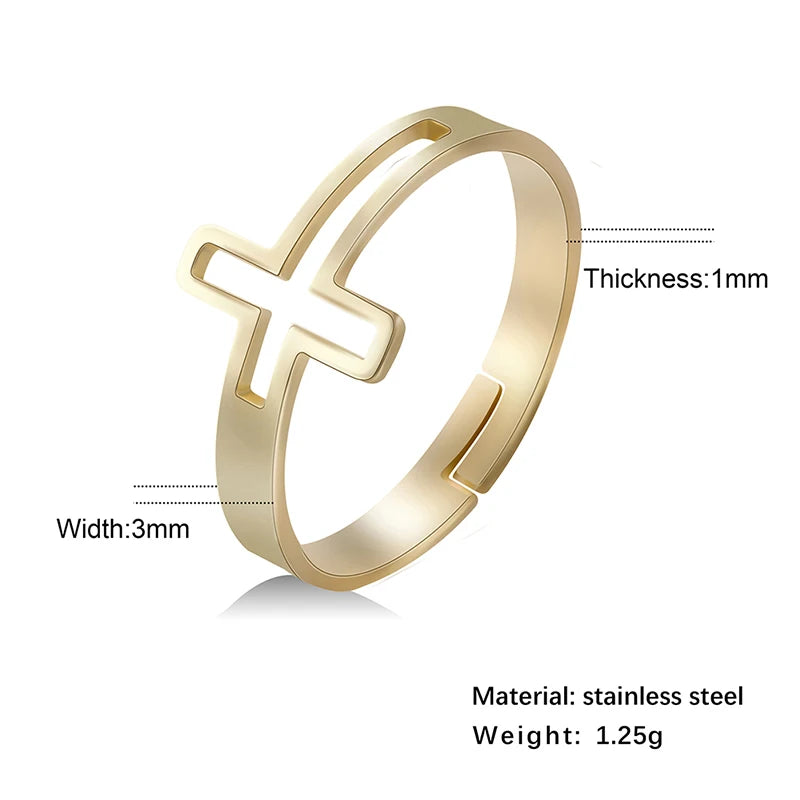 Fashion Cross Ring
