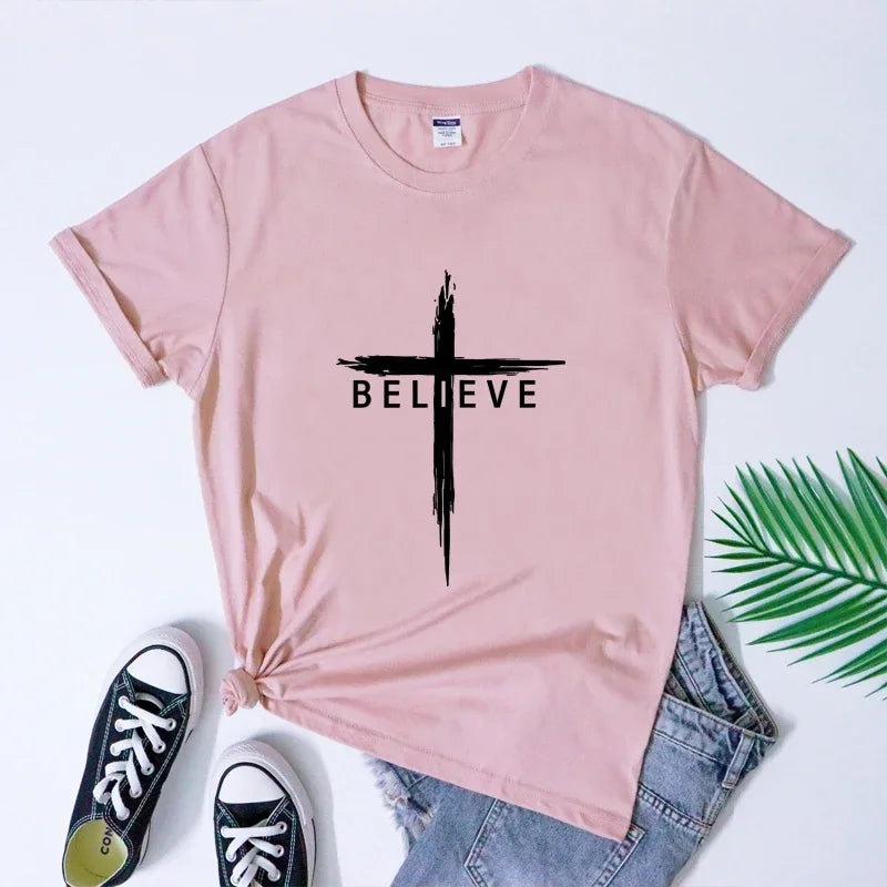 Believe Cross T-shirt