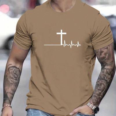 3D Digital Print Casual Short Sleeve