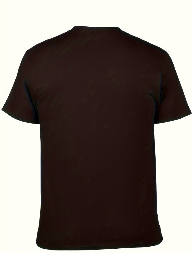 Men's Printed Short Sleeve T-Shirt (With God All Things Are Possible)