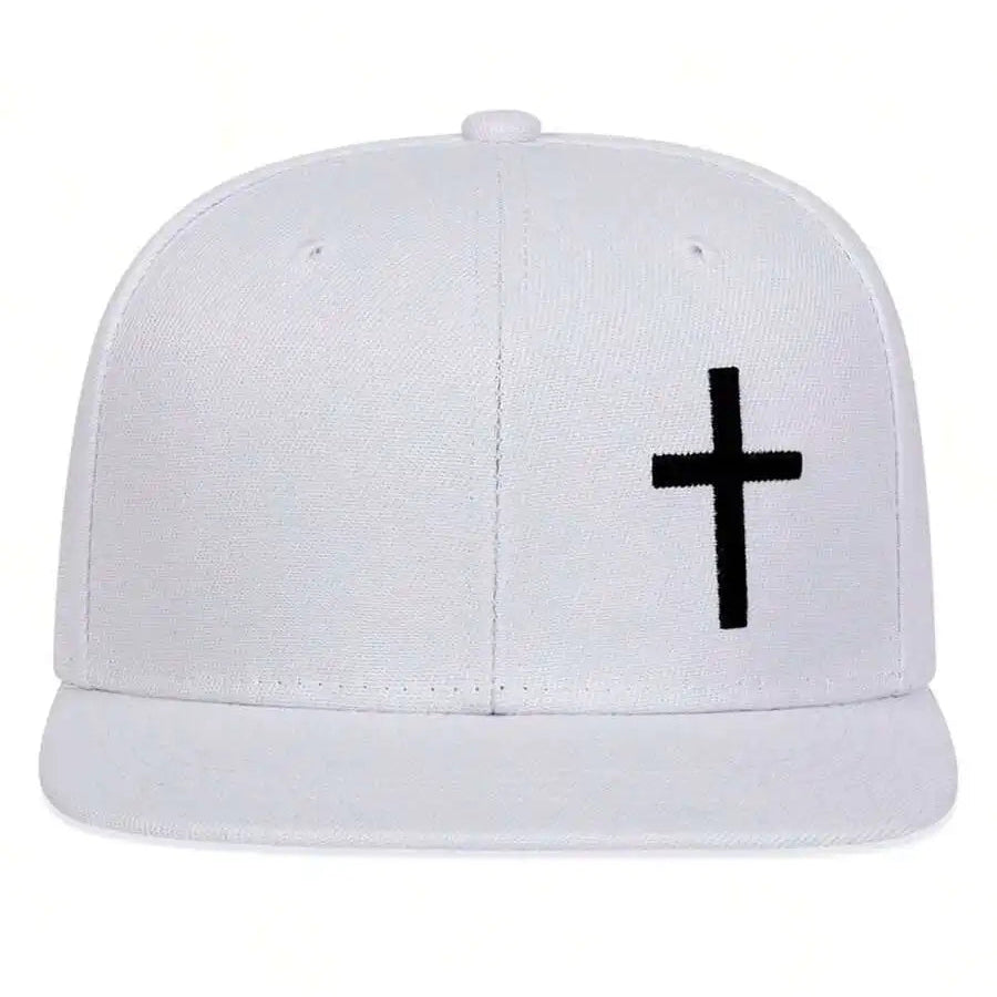 Embroidered Cross Snapback