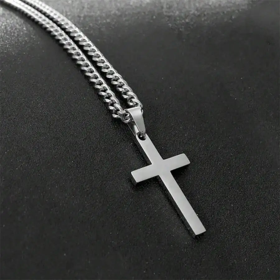 Stainless Steel Cross Necklace