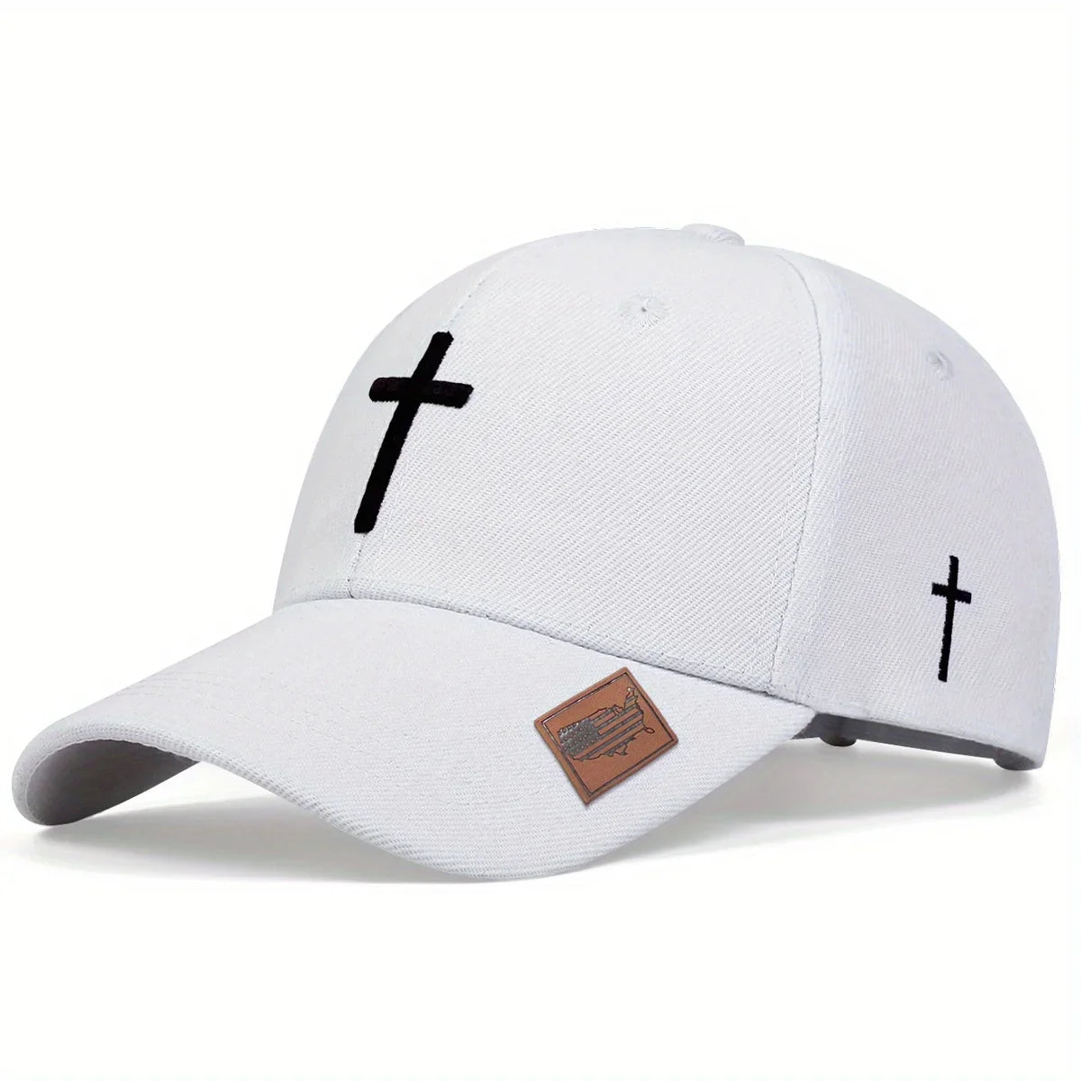 Embroidered Cross Cap