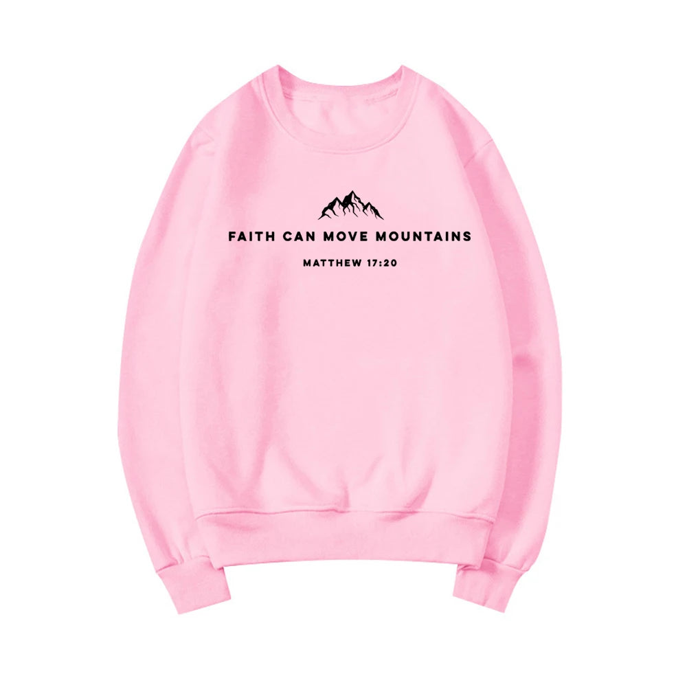 Faith Can Move Mountains - Sweatshirt
