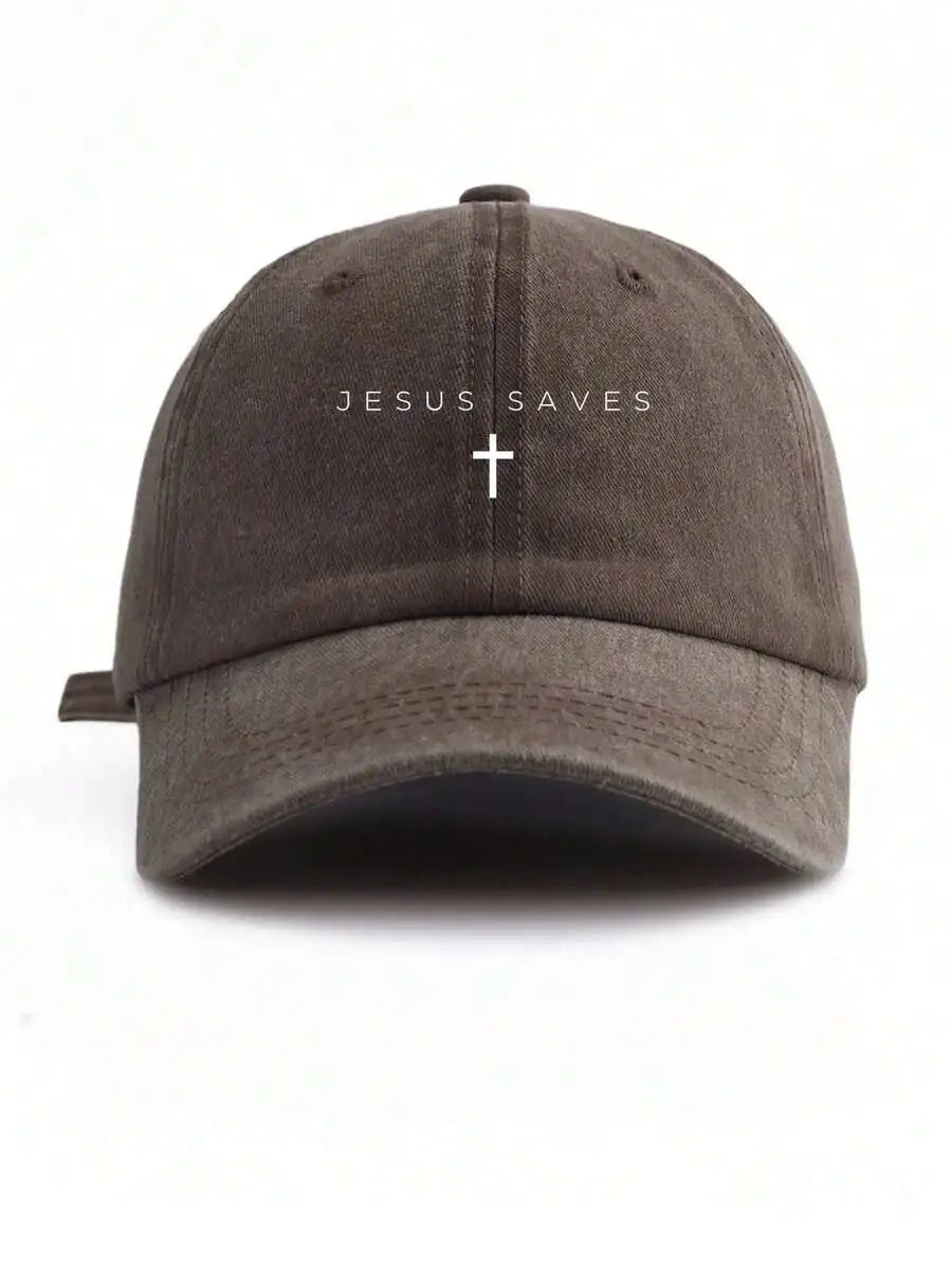 Jesus Saves Cross Cap
