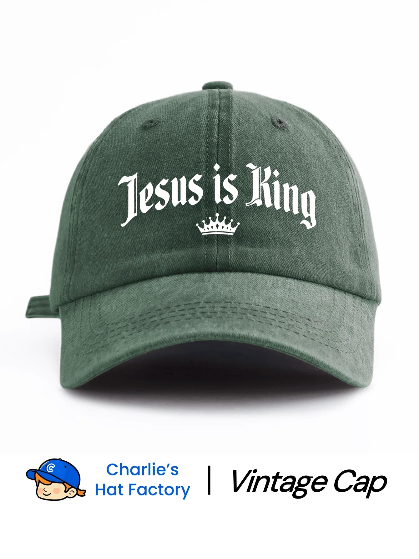 Jesus Is King Cap