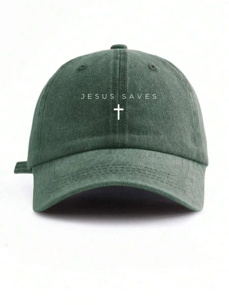 Jesus Saves Cross Cap