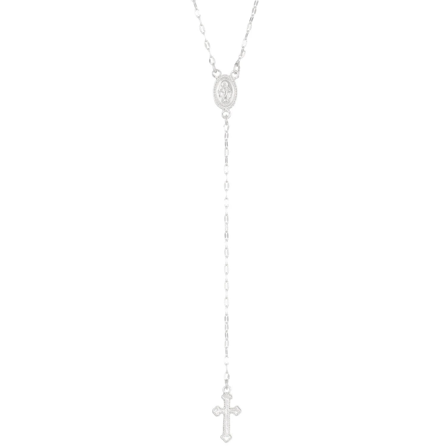 Rosary Cross Necklace