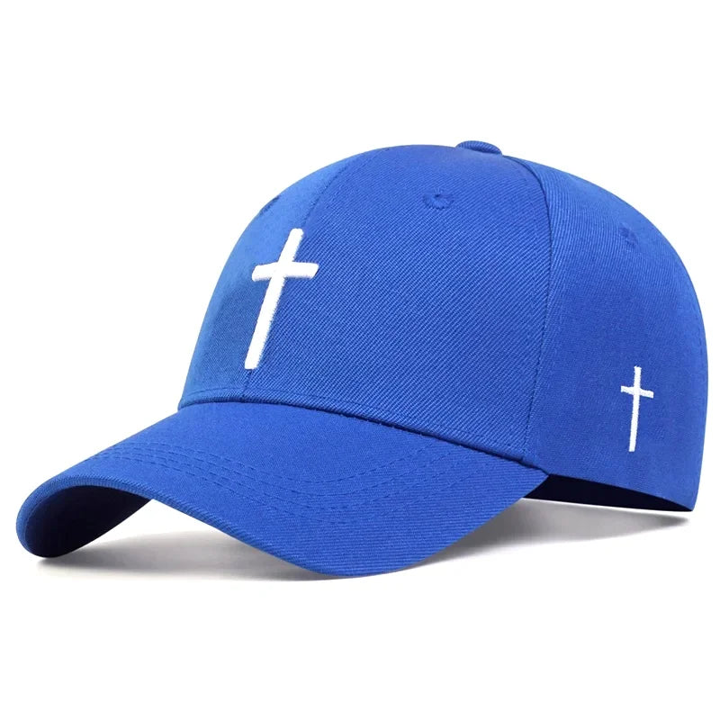 Cross Embroidery Cap