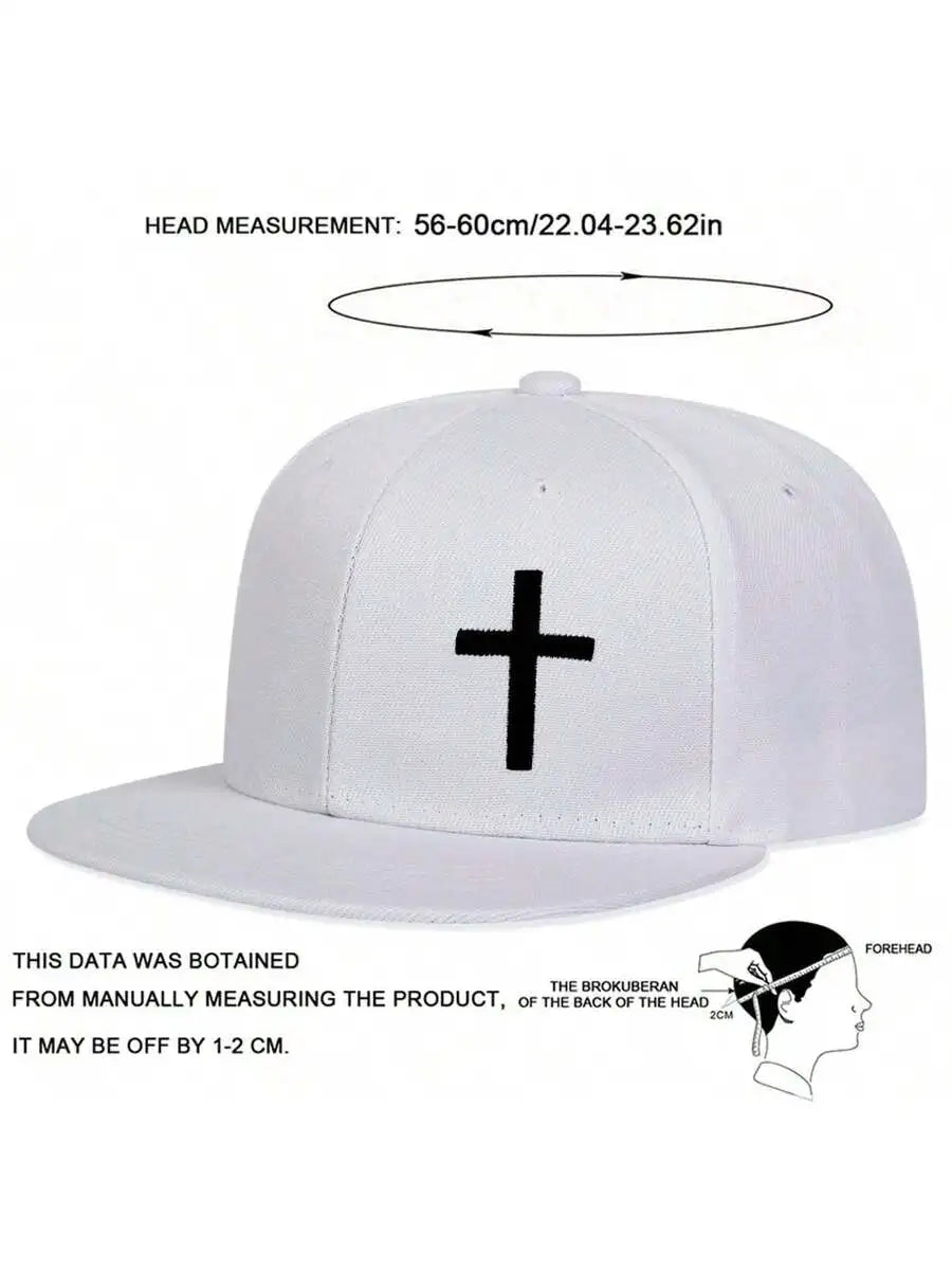 Embroidered Cross Snapback