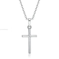 Zircon Cross Necklace