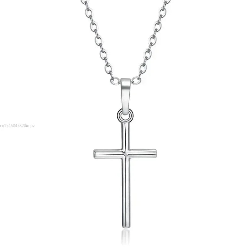 Zircon Cross Necklace