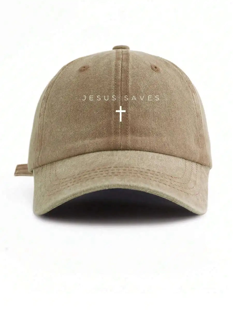 Jesus Saves Cross Cap
