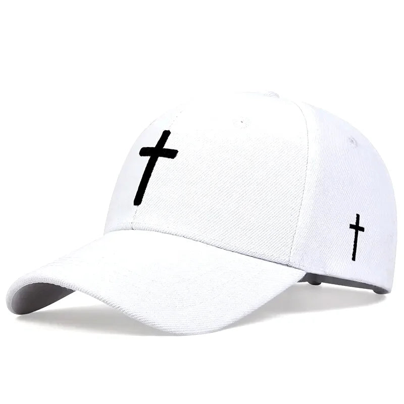 Cross Embroidery Cap