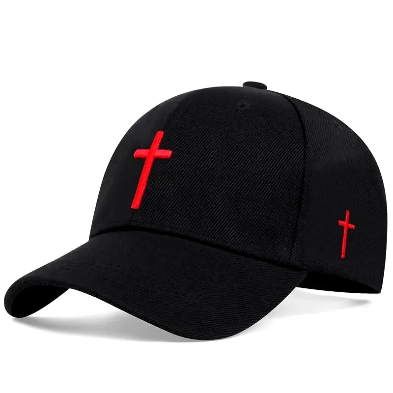 Cross Embroidery Cap