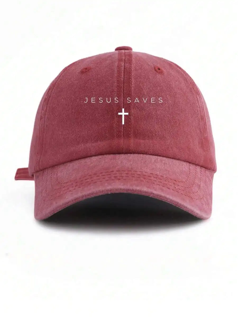 Jesus Saves Cross Cap