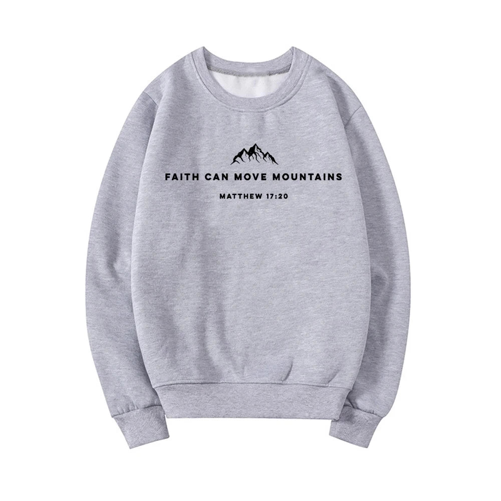 Faith Can Move Mountains - Sweatshirt
