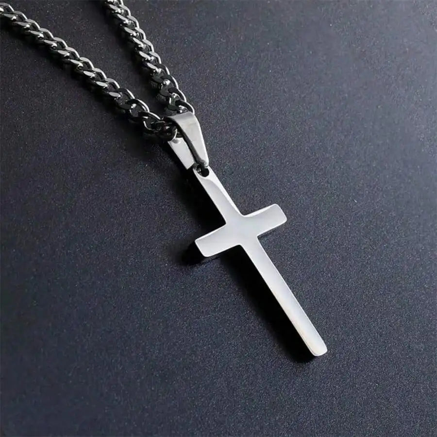 Stainless Steel Cross Necklace