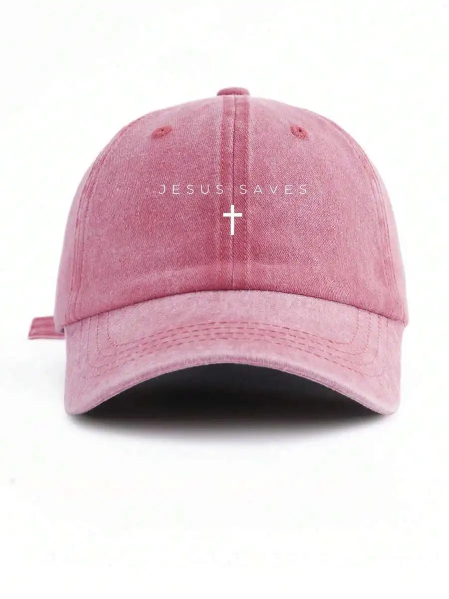 Jesus Saves Cross Cap