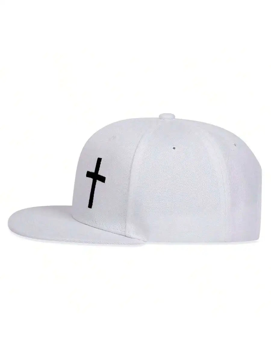 Embroidered Cross Snapback