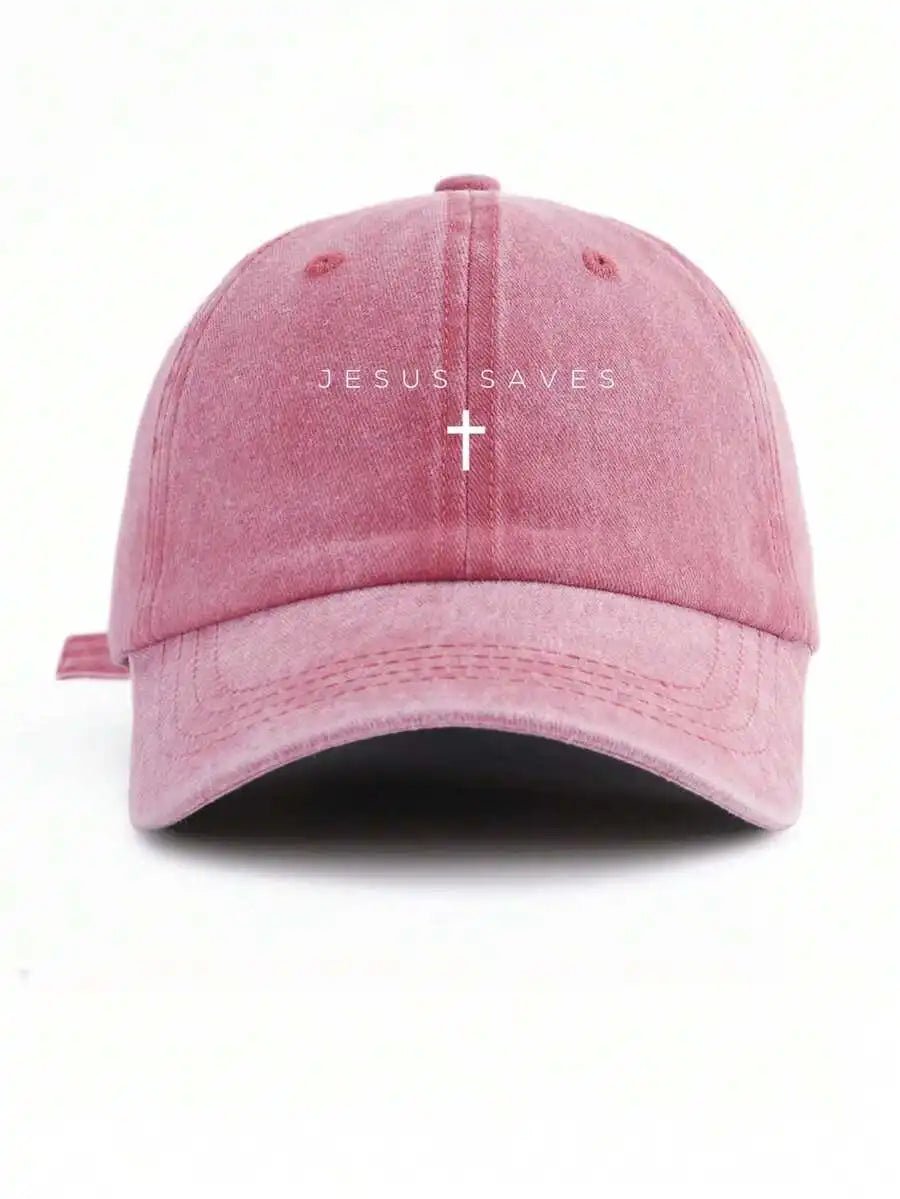 Jesus Saves Cross Cap