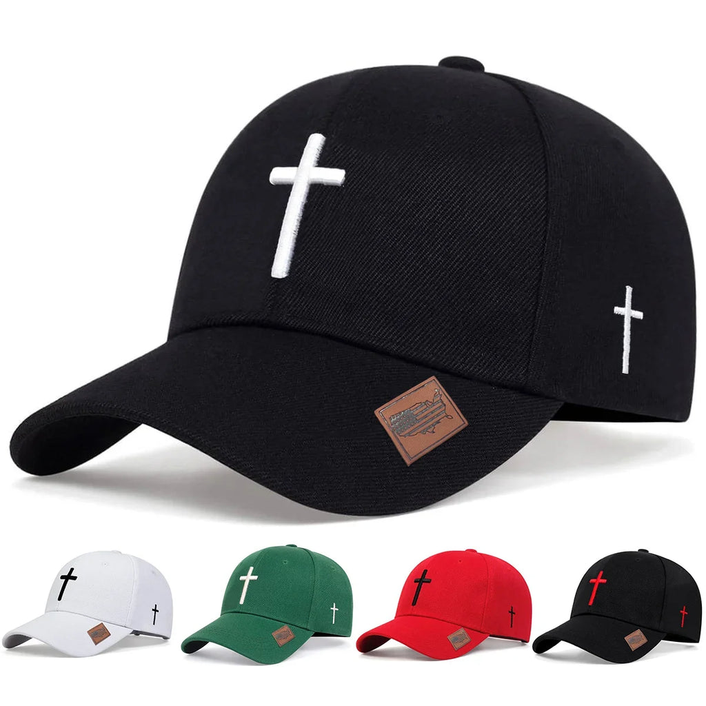Embroidered Cross Cap