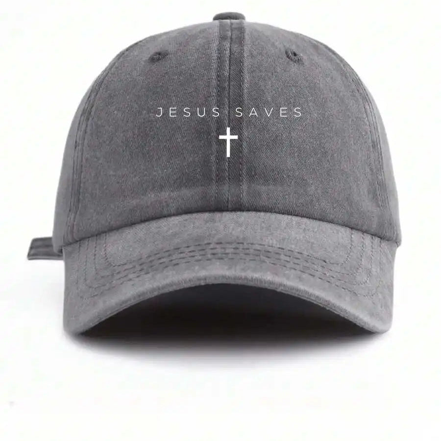 Jesus Saves Cross Cap