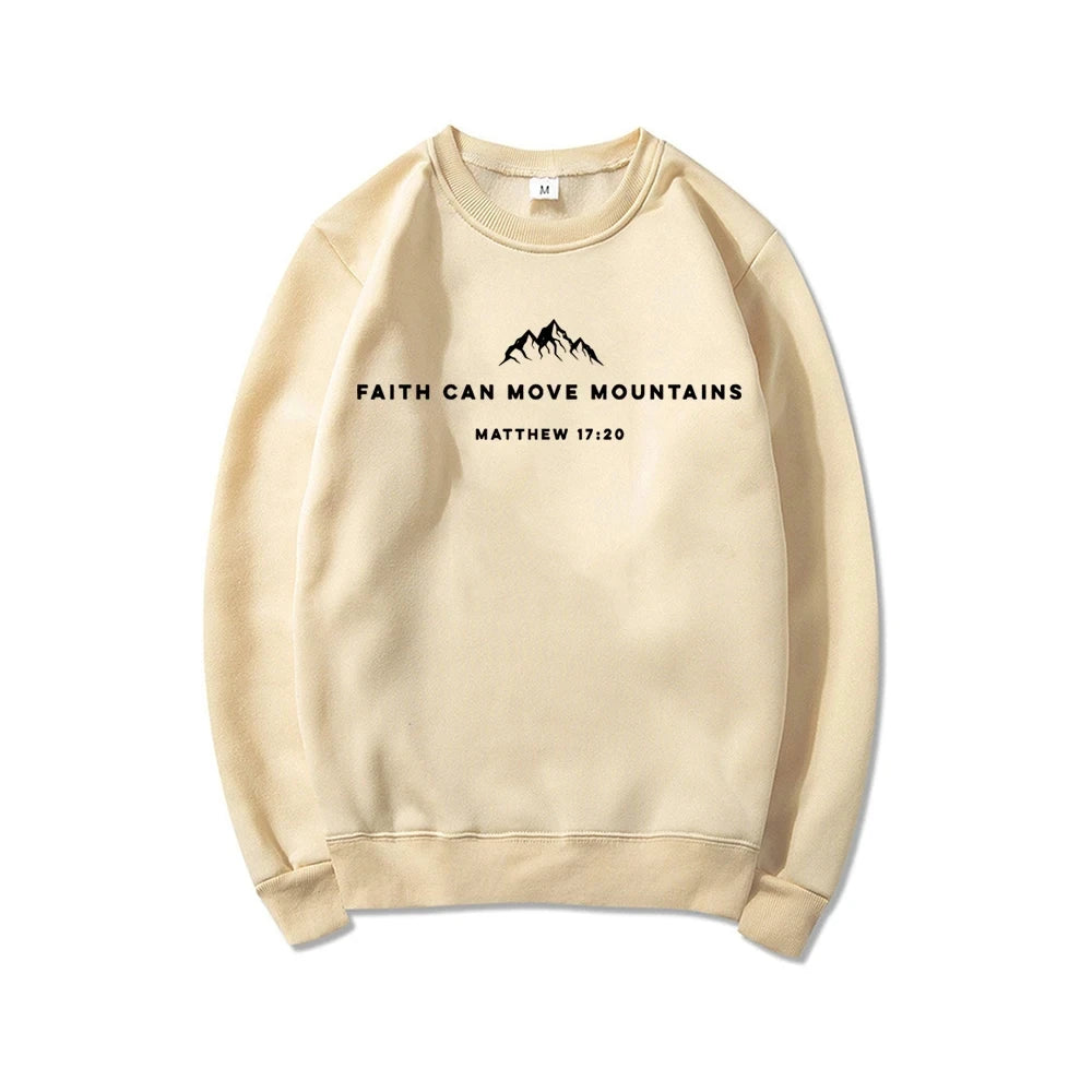 Faith Can Move Mountains - Sweatshirt