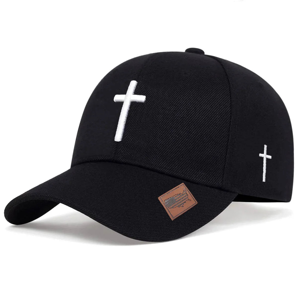 Embroidered Cross Cap