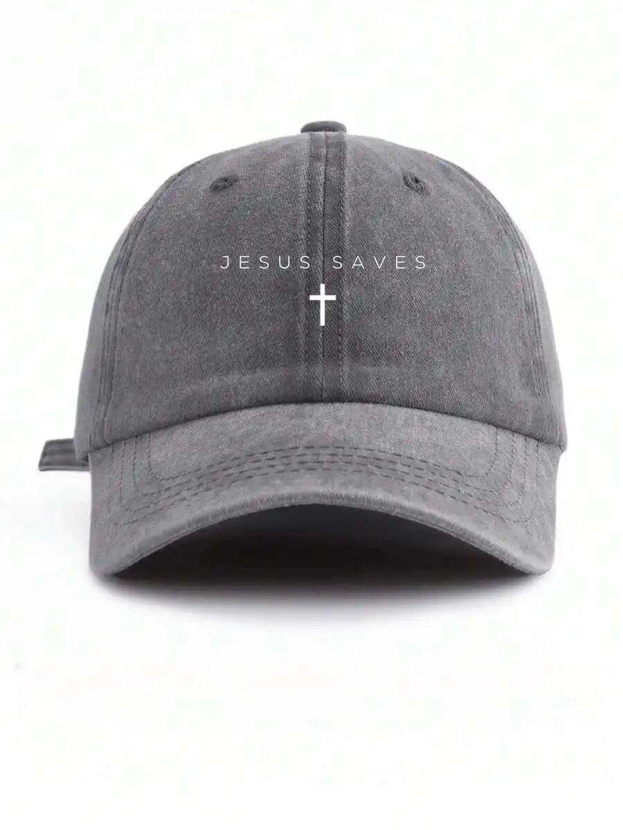 Jesus Saves Cross Cap