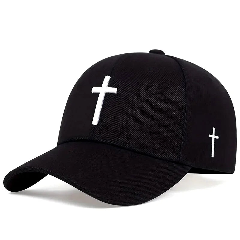 Cross Embroidery Cap