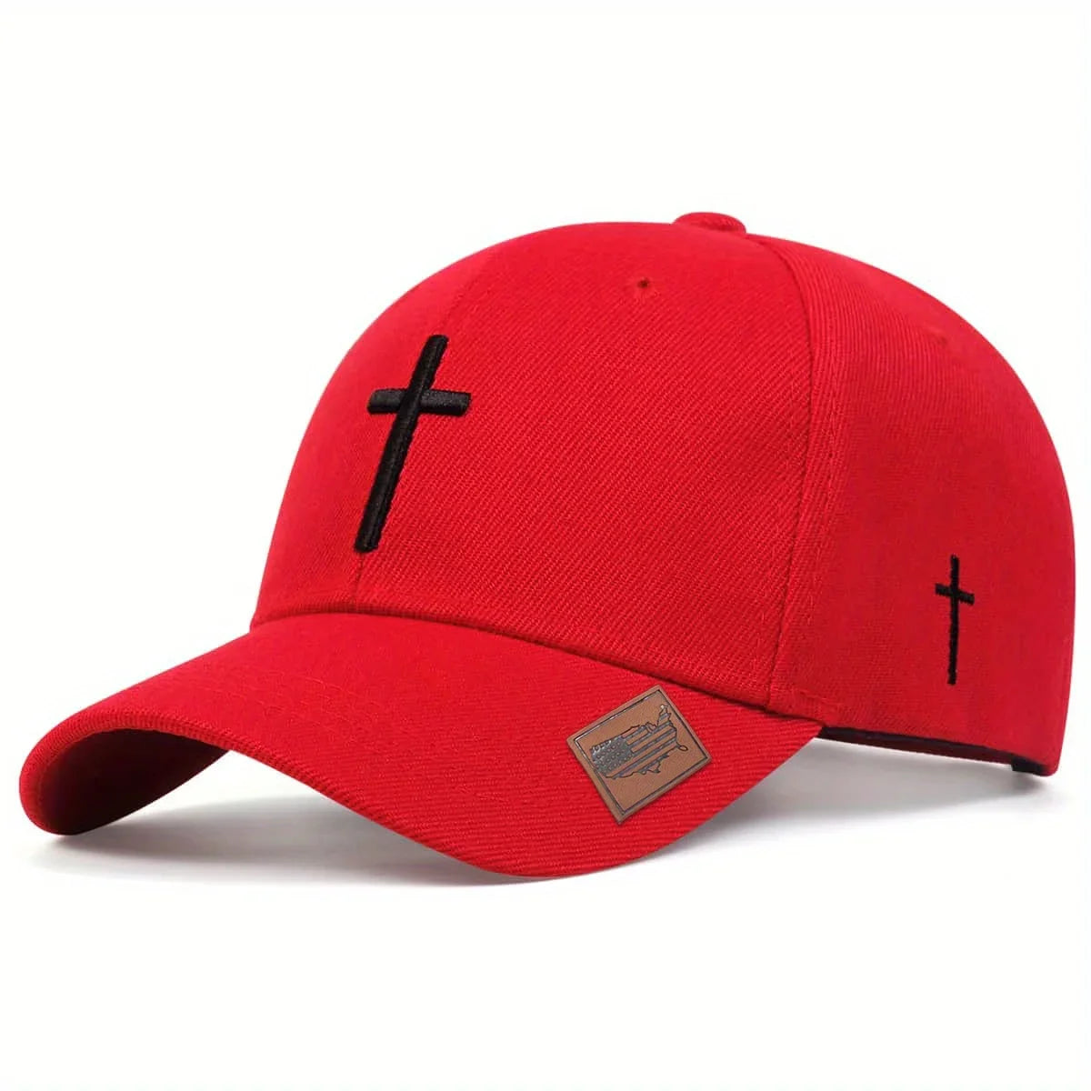 Embroidered Cross Cap