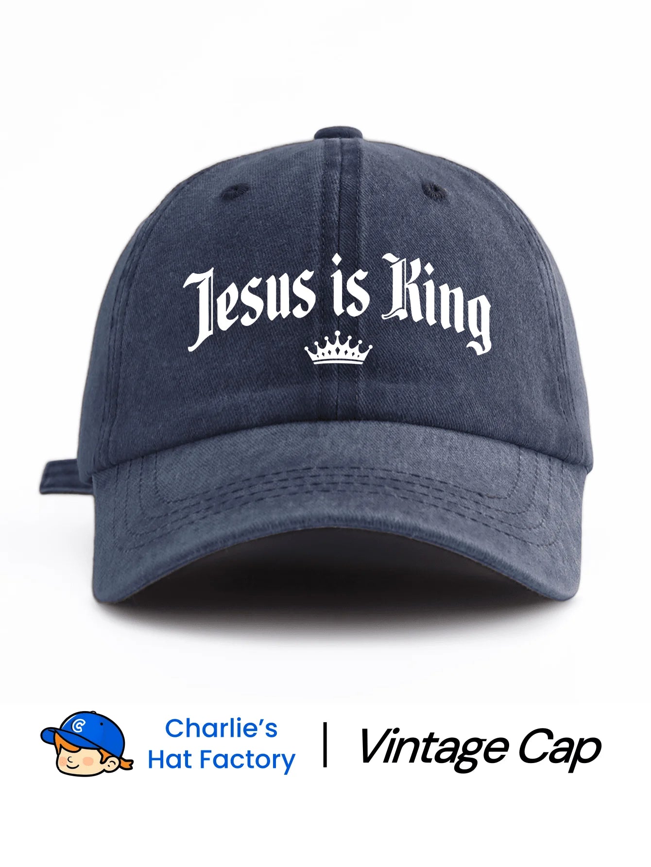 Jesus Is King Cap