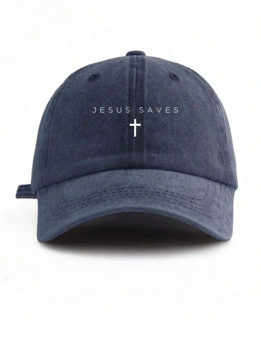 Jesus Saves Cross Cap