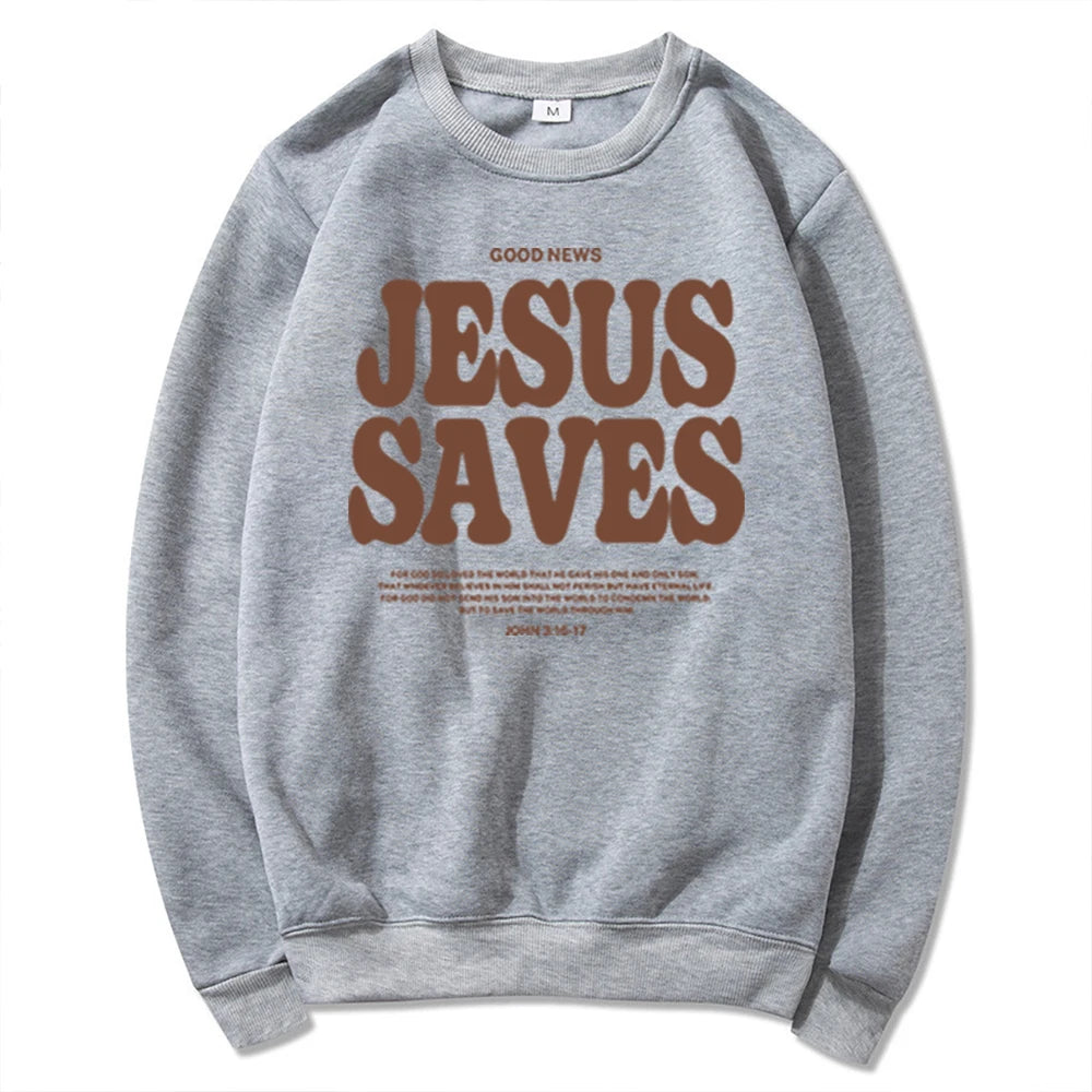 Jesus Saves Sweatshirt