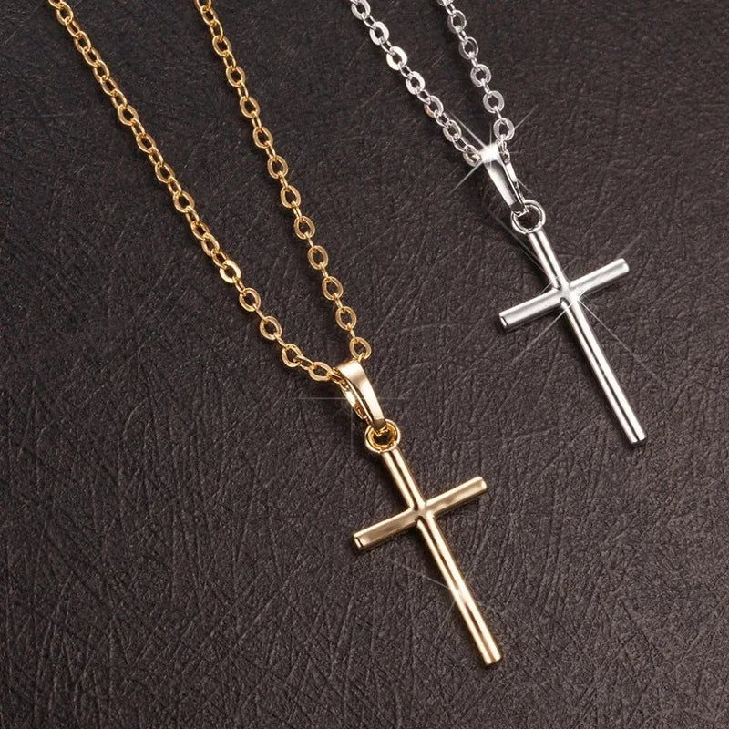 Crystal Cross Necklace