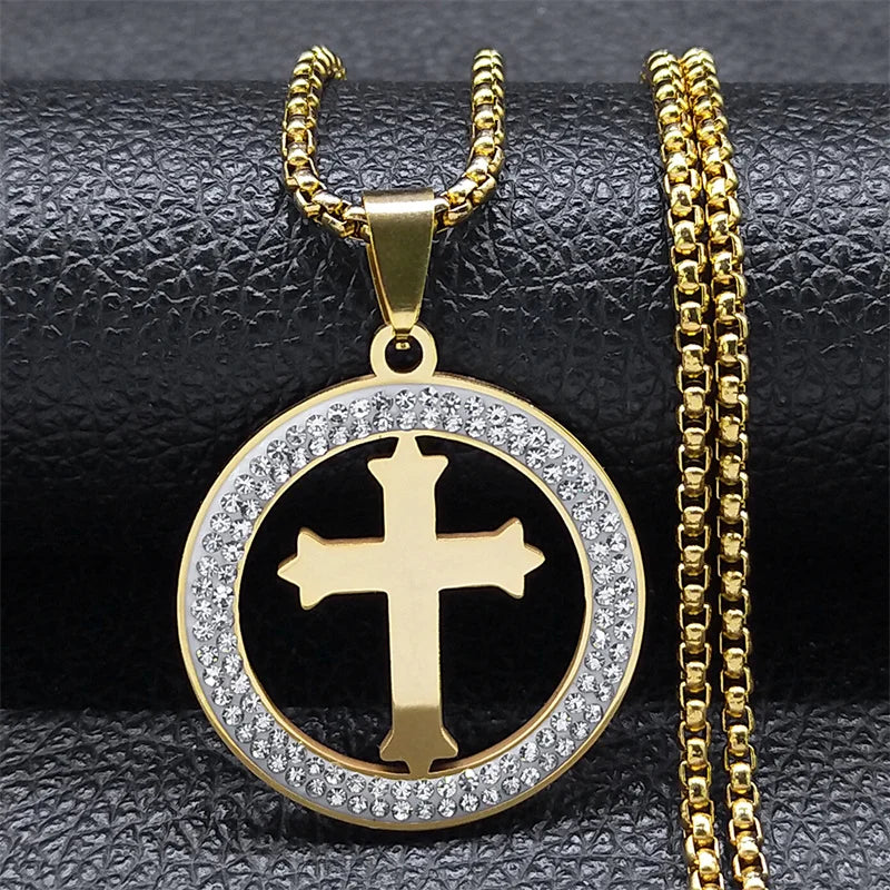 Virgin Mary Pendant Amulet - Necklace