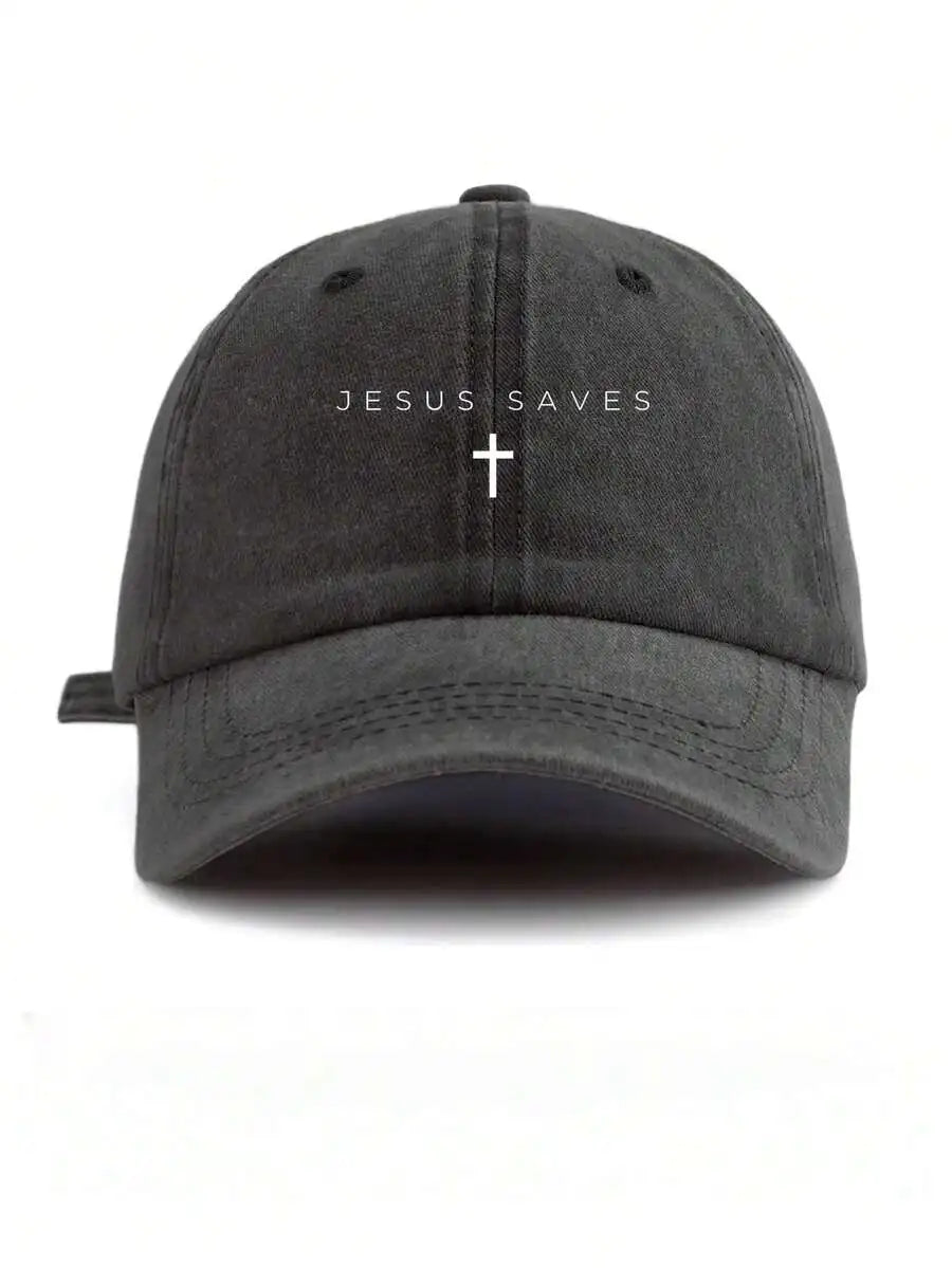 Jesus Saves Cross Cap