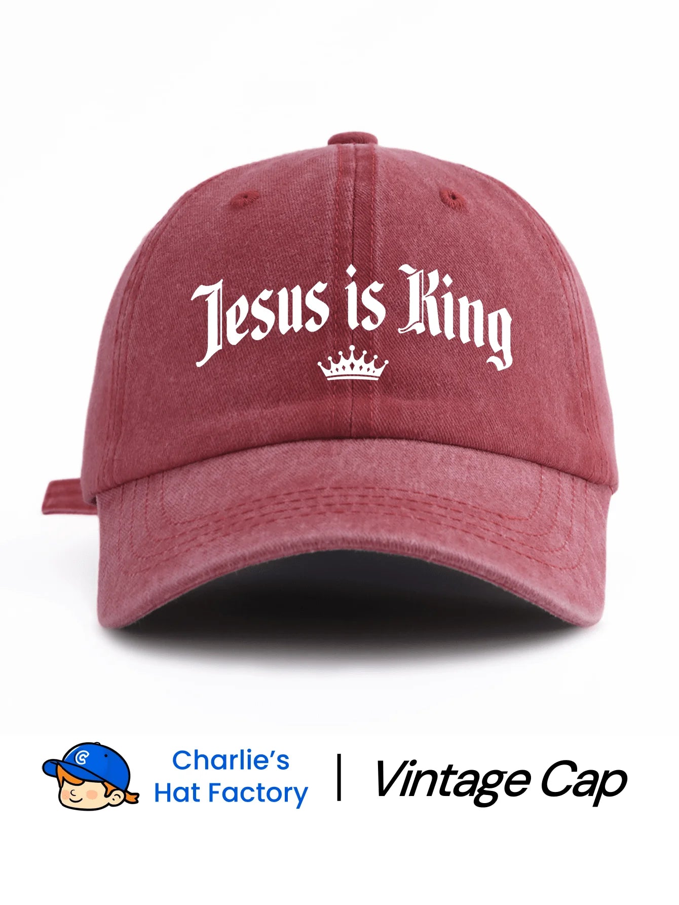 Jesus Is King Cap