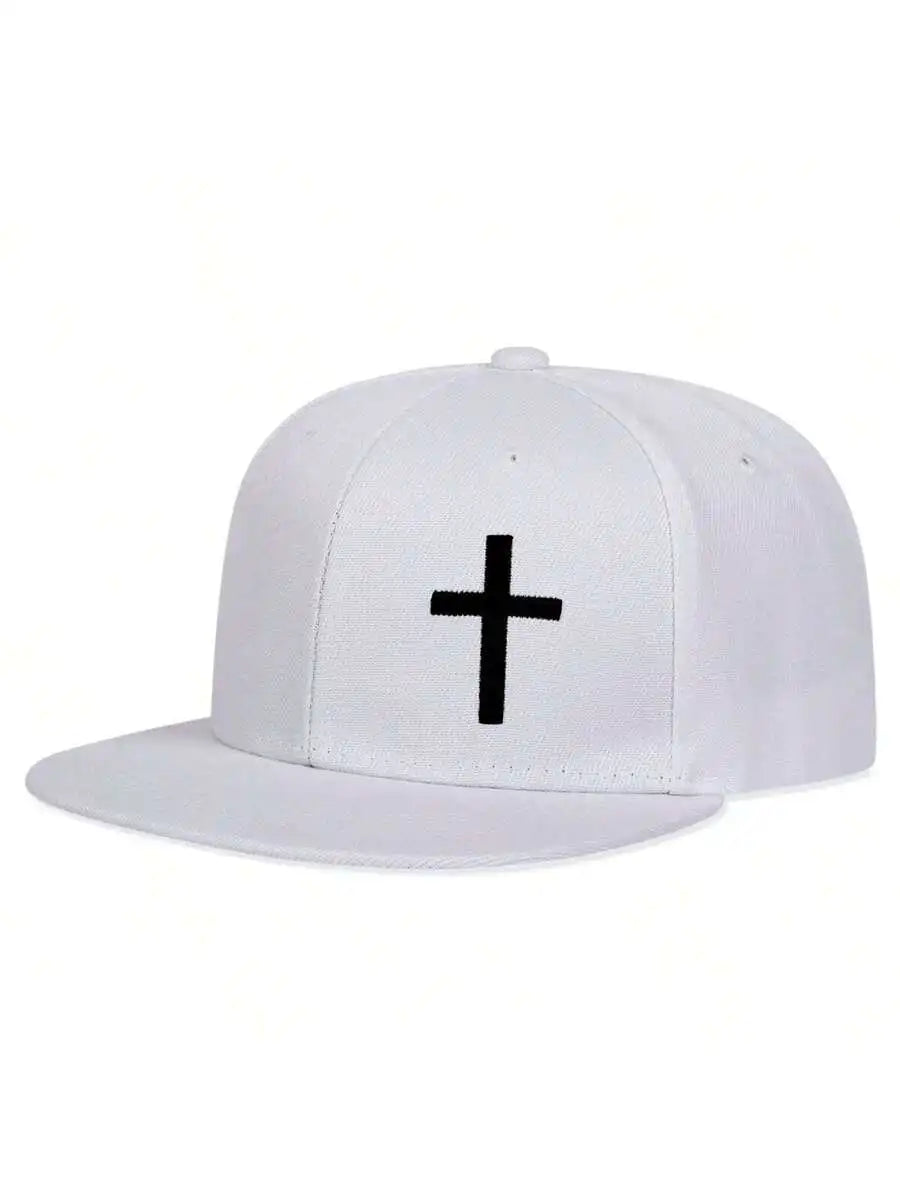 Embroidered Cross Snapback